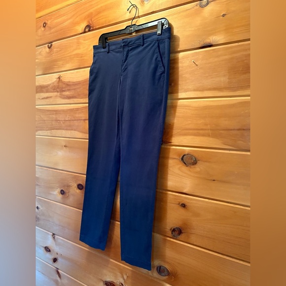 Banana Republic Blue Ankle Cropped Pants NWT Women’s size 4 - Picture 1 of 15
